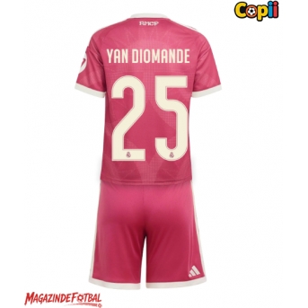 Real Madrid Yan Diomande #25 Echipament de Fotbal Replică 2026-27 Copii Treilea (+ Șorturi)